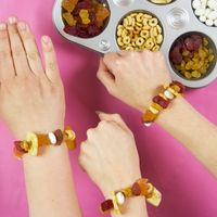 Healthy Snack Bracelet Craft