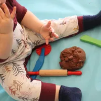 5-Minute Edible Chocolate Playdough